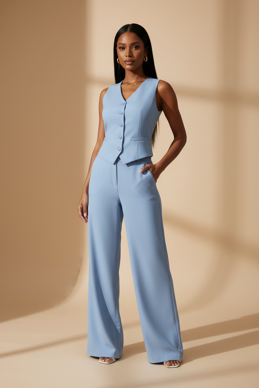 Conjunto Completo Azul Claro VIP